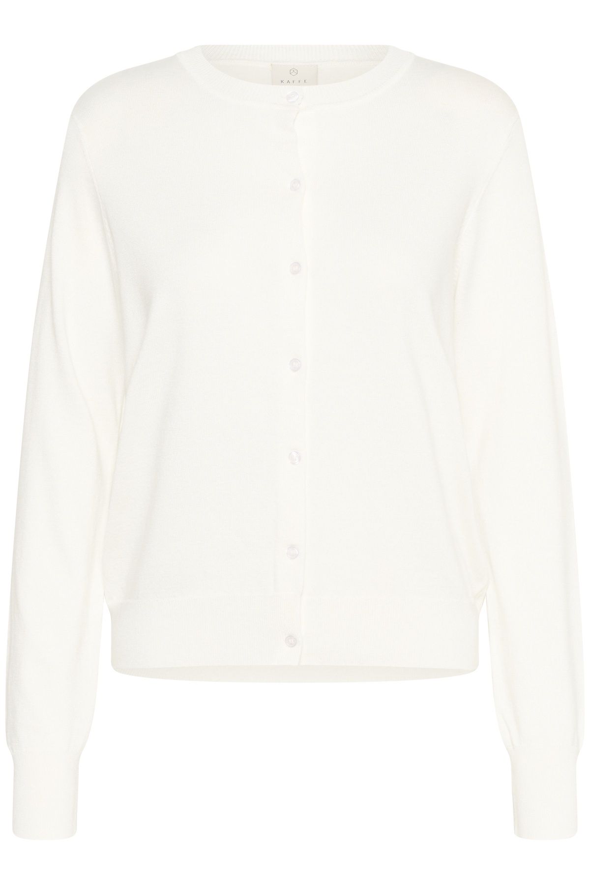 Kaffe KAlizza Buttons Round Neck Cardigan