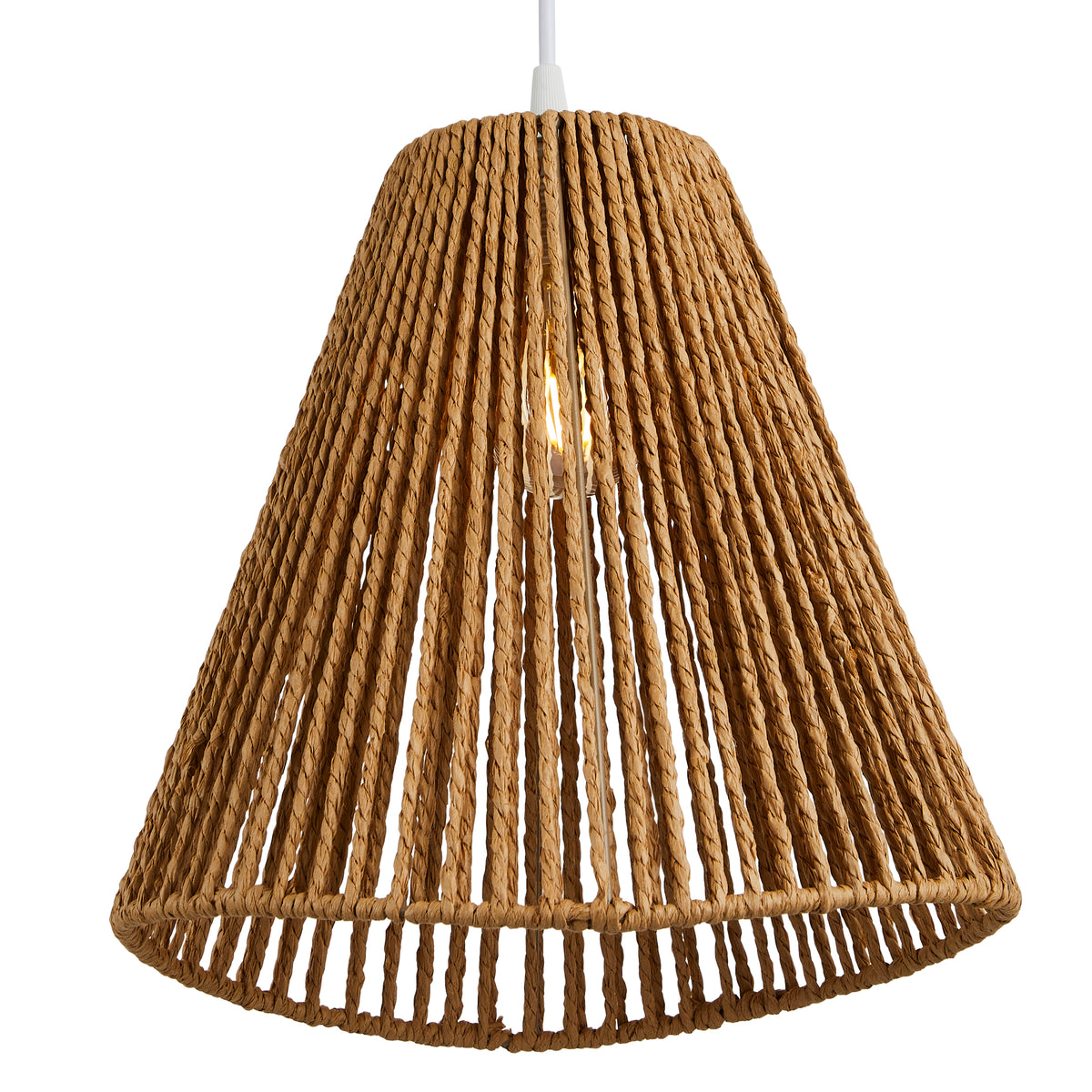 Lighto | Hanglamp Rotan Naturel Ø30,5 cm | Coco