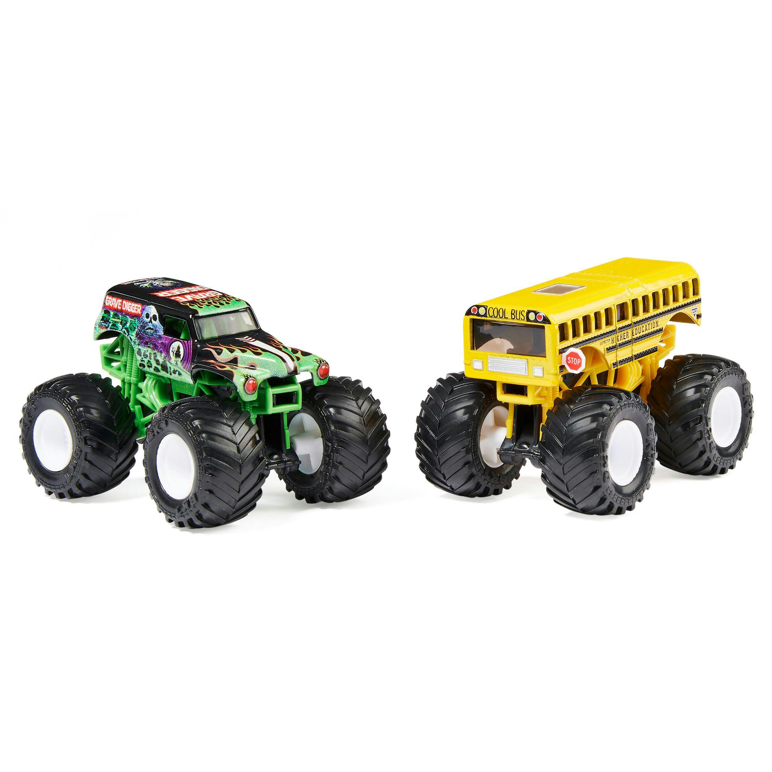Monster Jam 1:64 Die Cast Set, 2-pk, Ages 1+