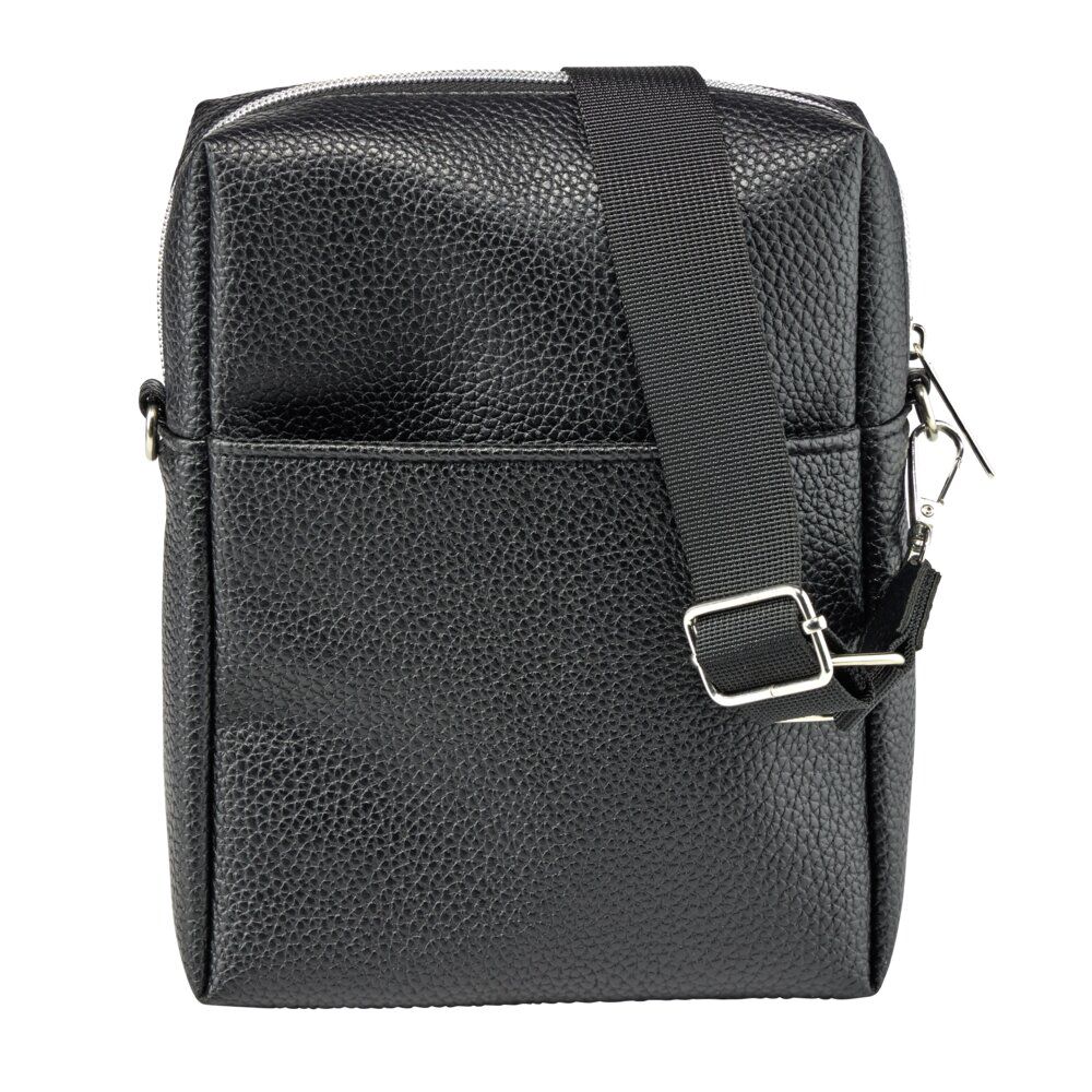Sacoche bandoulière simili 16xH21cm (3 modèles)