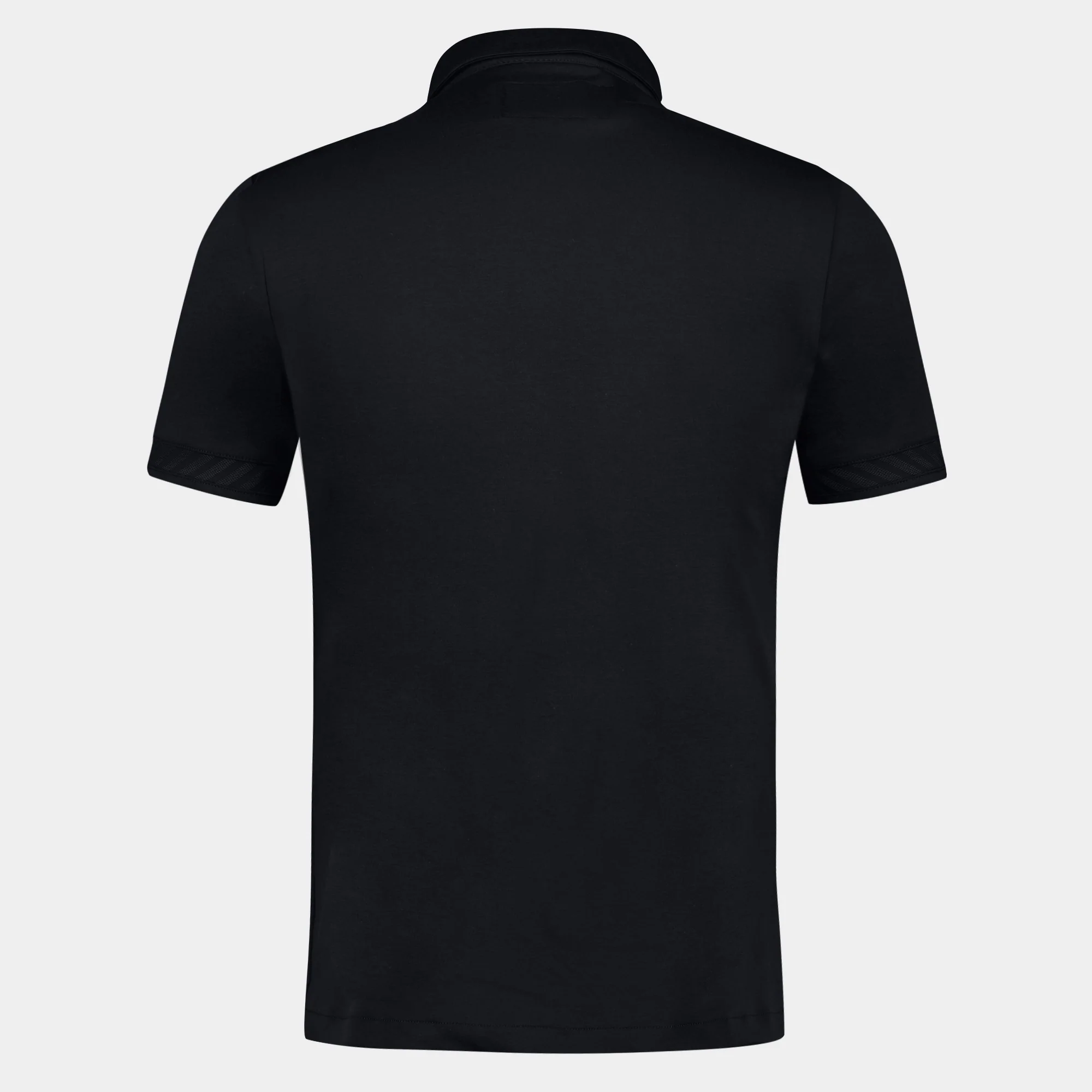 Polo col zippé Homme en interlock 240g coton Coq d'Or