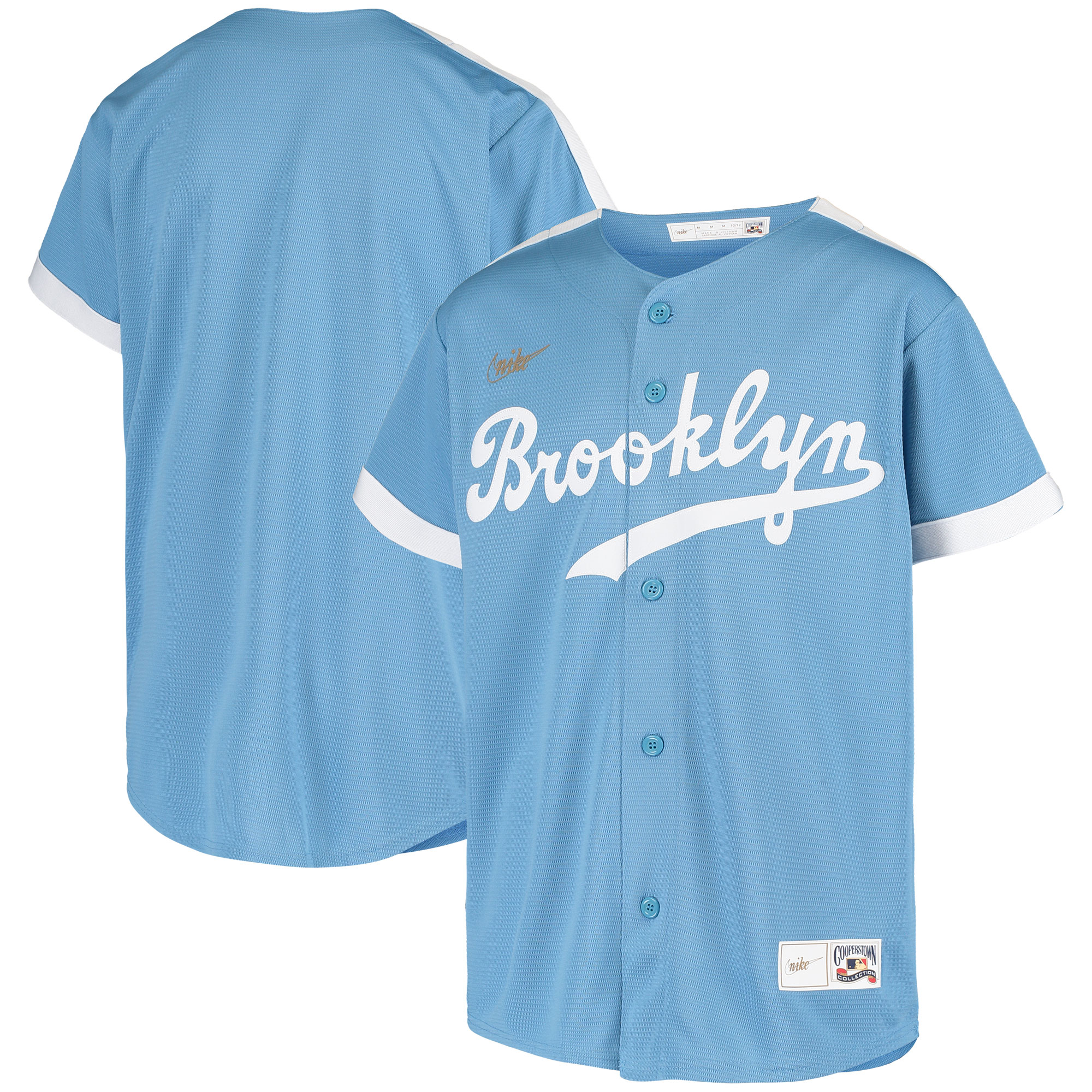 Brooklyn Dodgers Nike Youth Alternate Cooperstown Collection Team Jersey - Light Blue