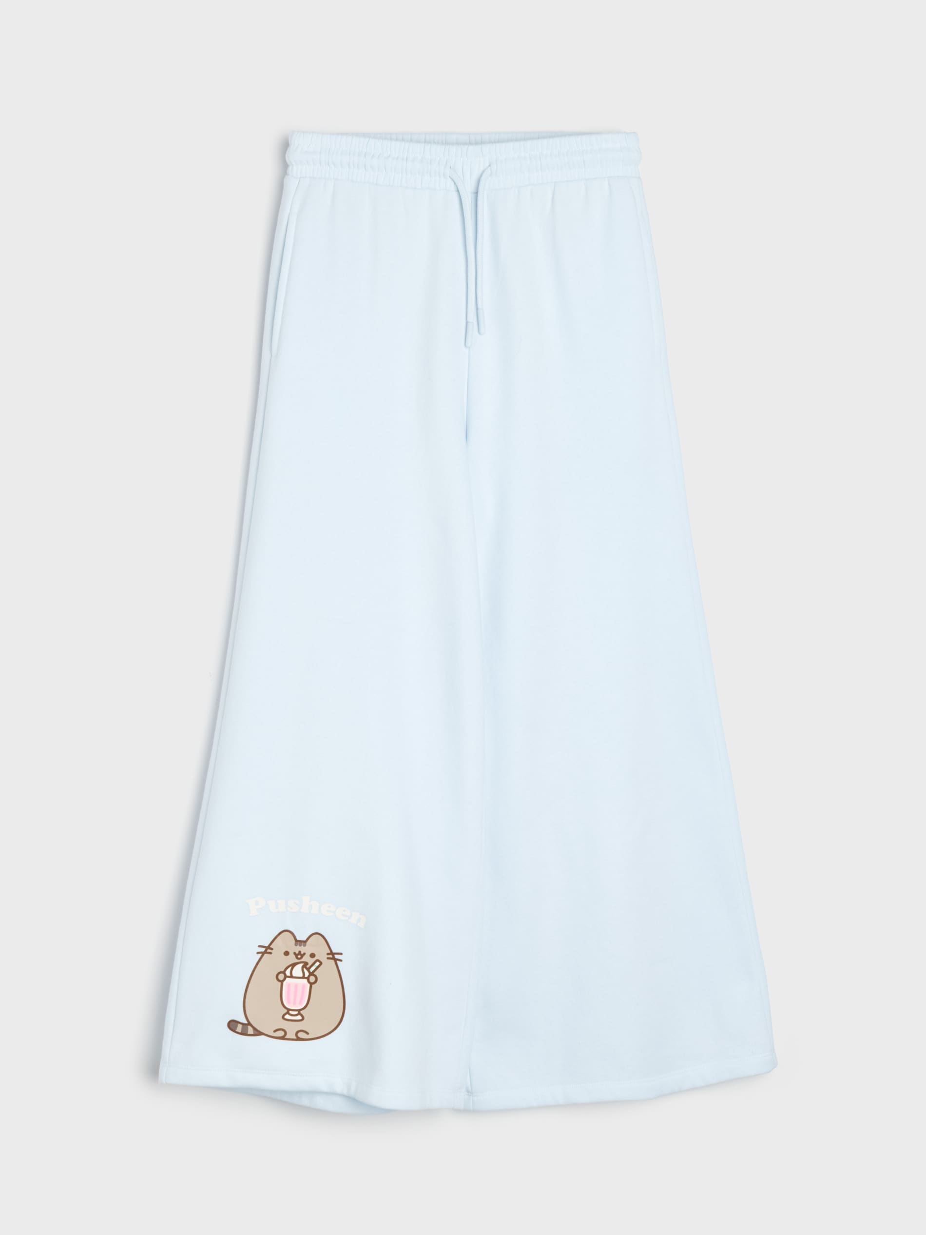 Spodnie dresowe oversize wide leg Pusheen the Cat