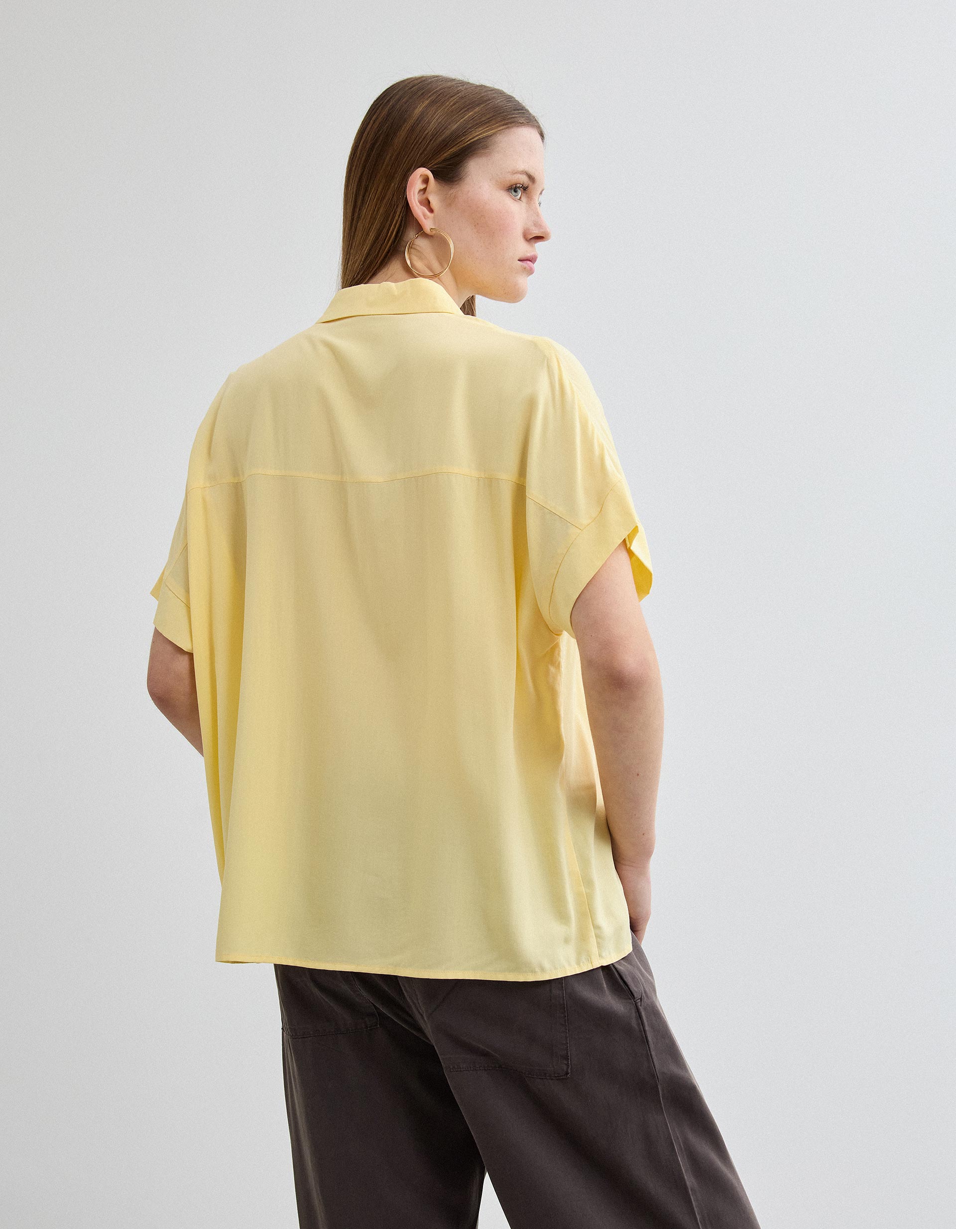 Blusa, Mulher, Amarelo Claro