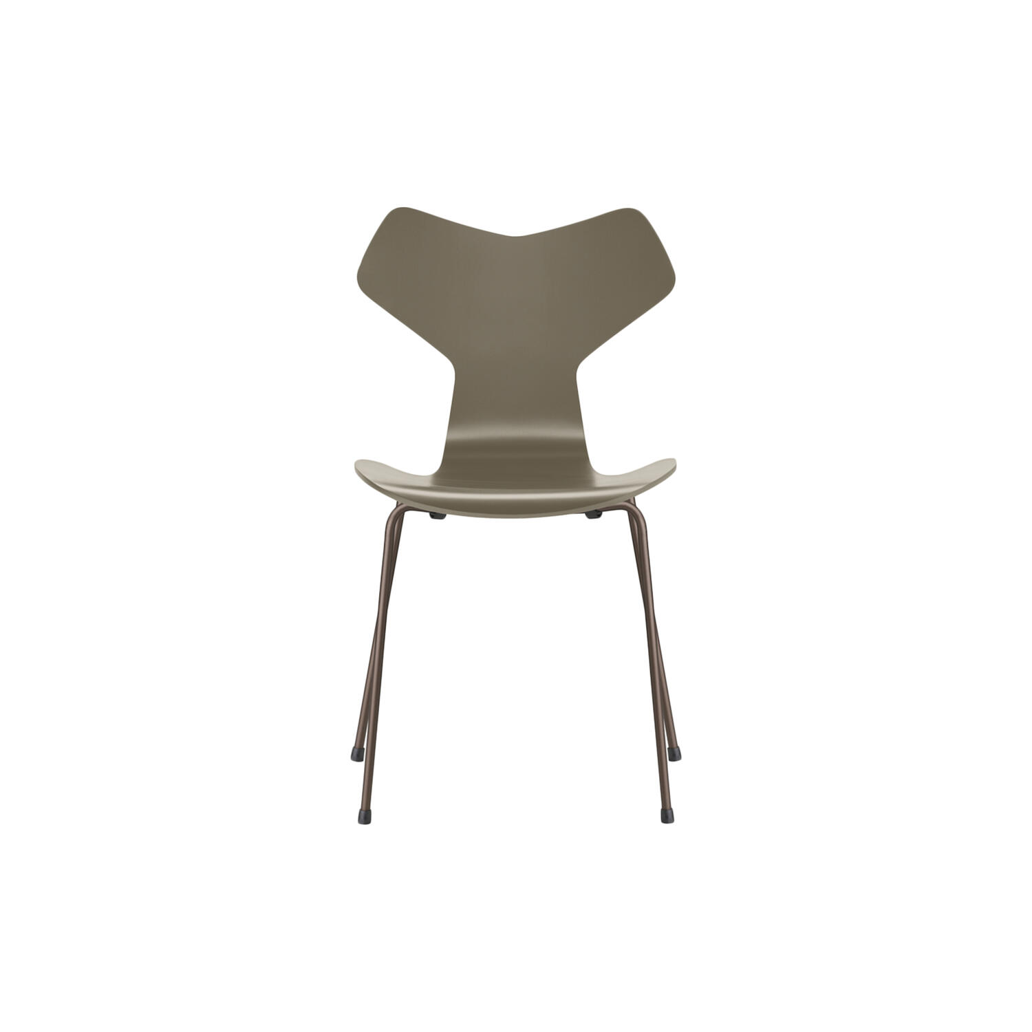 Grand Prix&trade; 3130 fuldlakeret stol, olive green/brown bronze