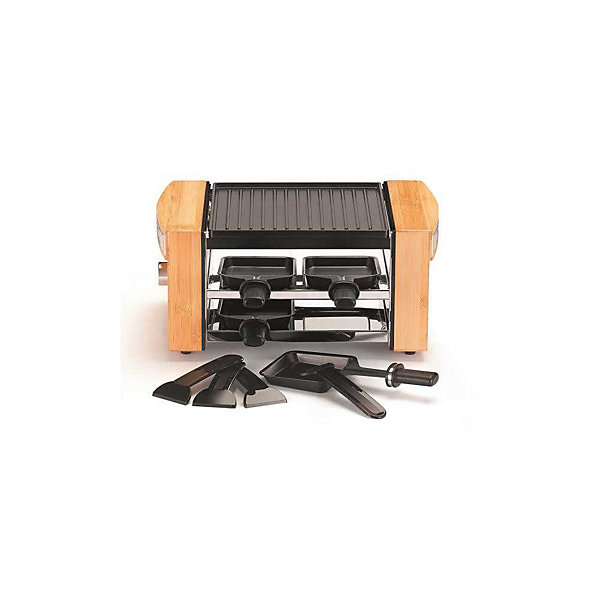 Appareil à raclette 4 personnes 750w Kitchen Chef KC.WOODLUX4