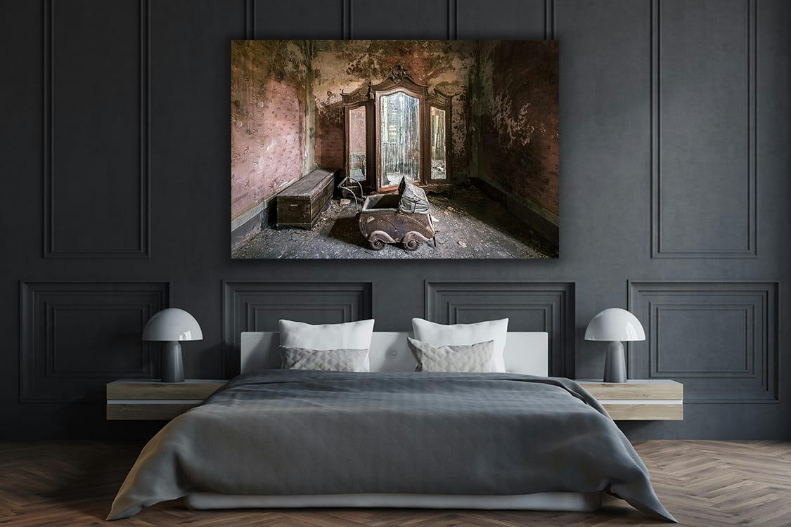 DOUCE BERCEUSE - Photographie d'art de Gaëtan Chambon 30x45 cm sur plexi