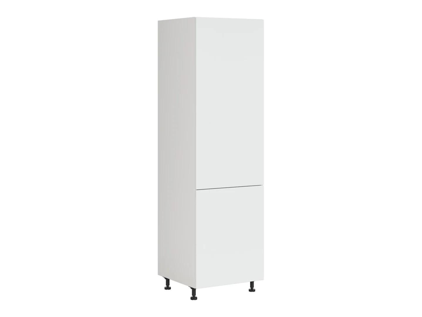 Szafka kuchenna pod zabudowę lodówki Top Line 2 60 cm prawa śnieżny super mat