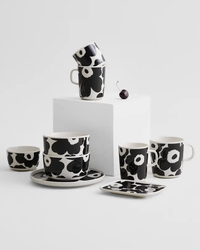 Flacher Teller Unikko