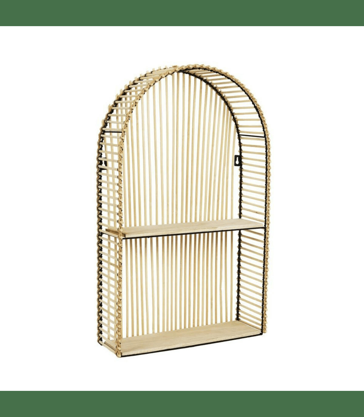 - Etagère murale de rangement bois - L37 x H61cm