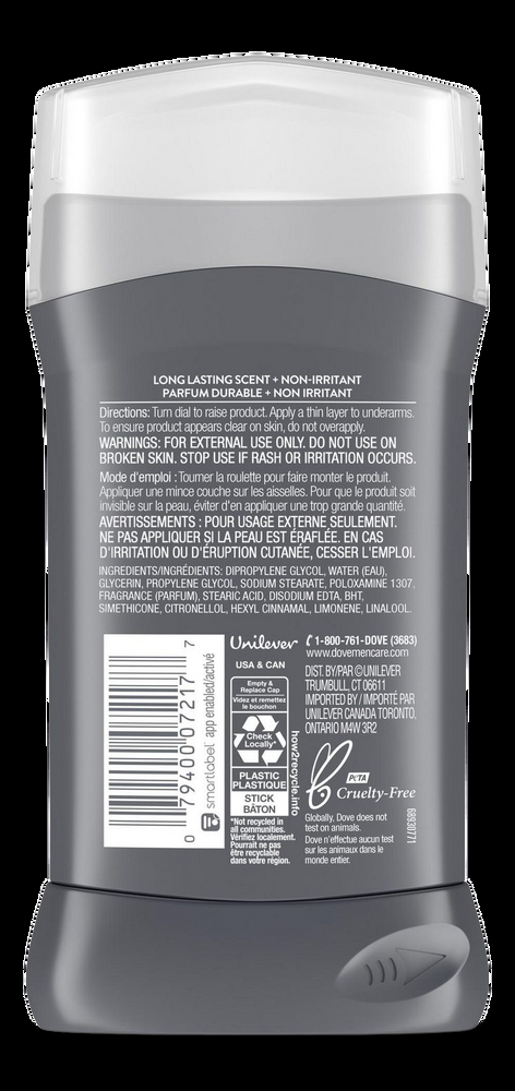 Dove Men+Care Extra Fresh Deodorant Stick, Aluminum Free, 85-g