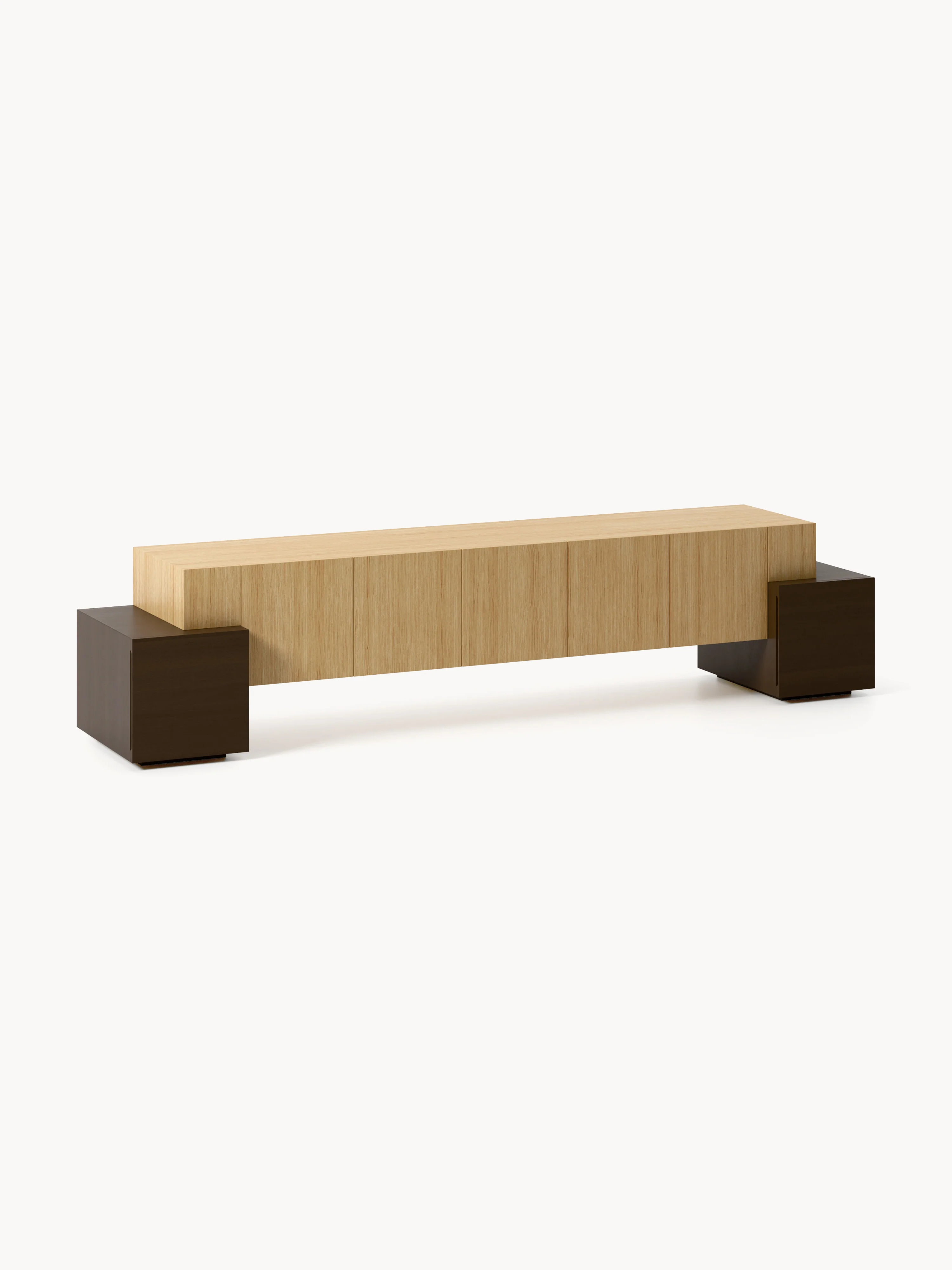 TV-Lowboard Pino aus Holz
