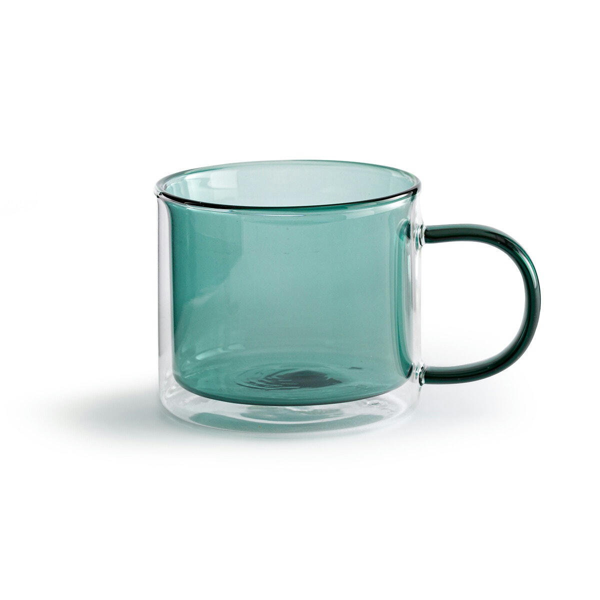 Lot de 2 mugs, verre double paroi coloré, Horma