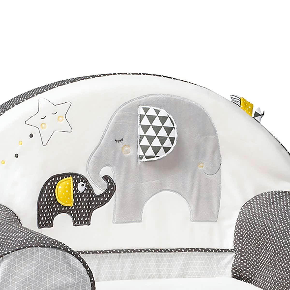 BABYFAN - Fauteuil enfant 42x48cm en coton gris