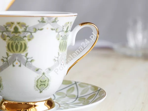 Filiżanka ze spodkiem 0,25 L / 15,7 cm Ćmielów - G904 GIFT BOX