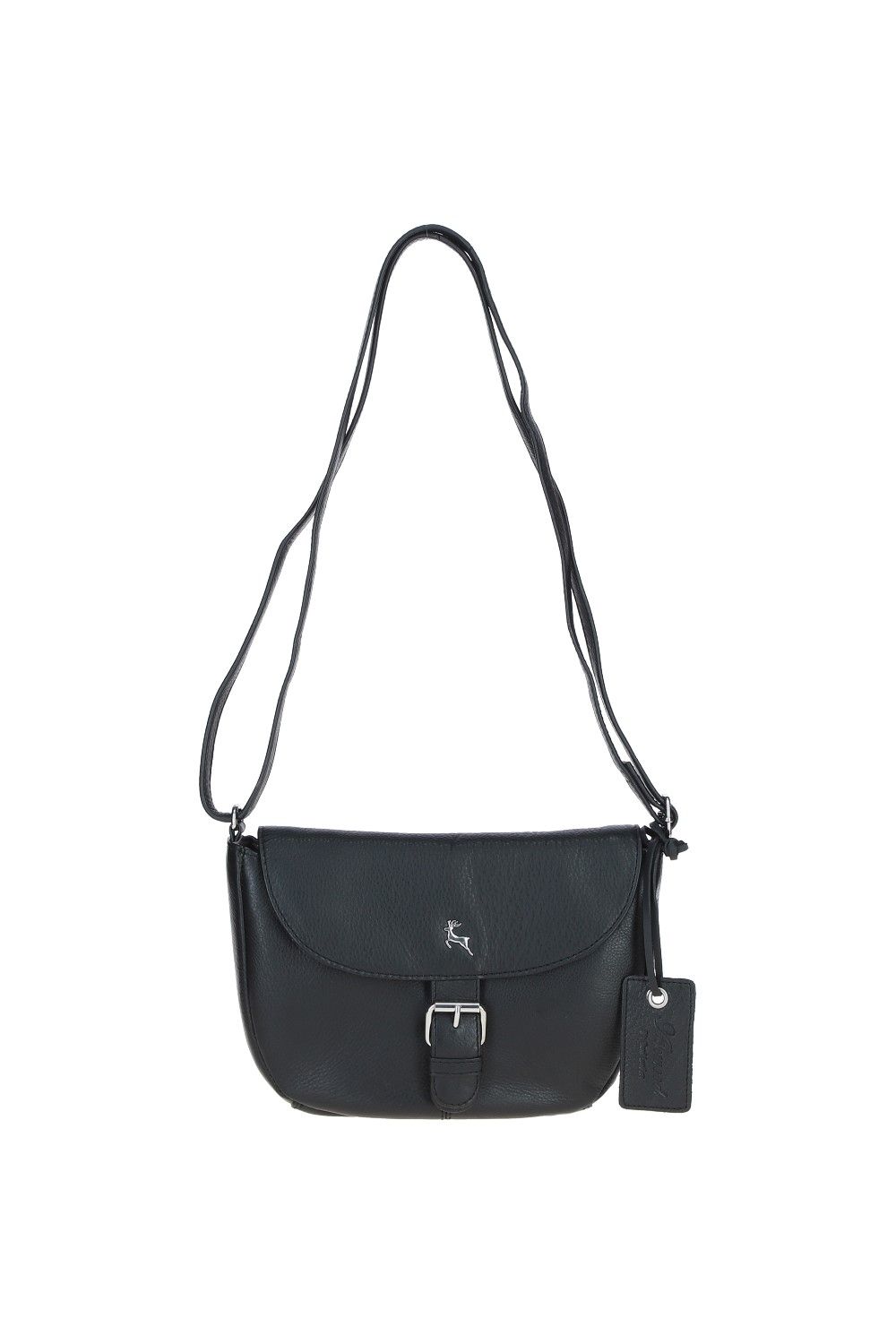 Ashwood Leather Limerick' Real Leather Flap Crossbody Bag