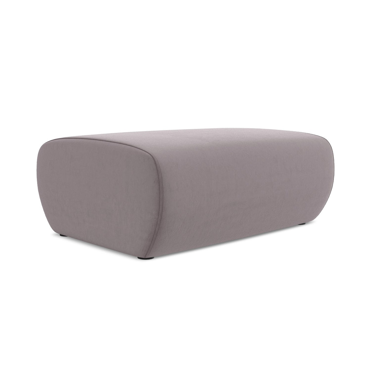 LaMiaSofa Poef Palermo - velours - lavendel - 100x70x39