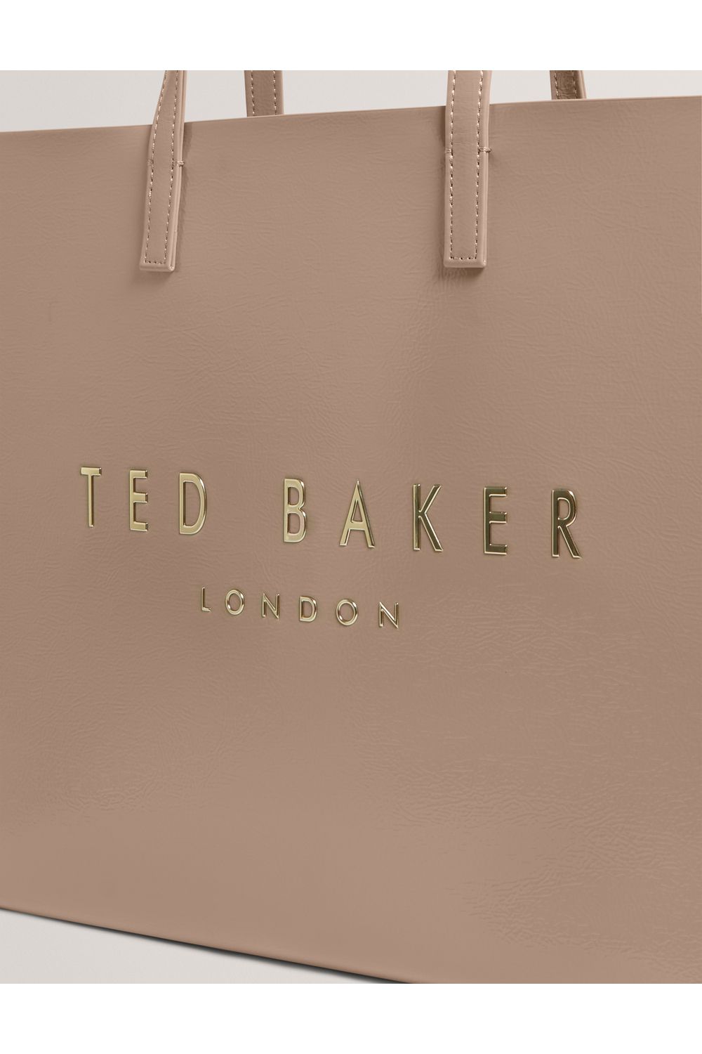 Ted Baker Crinkle Extra Large Icon Bag Stone