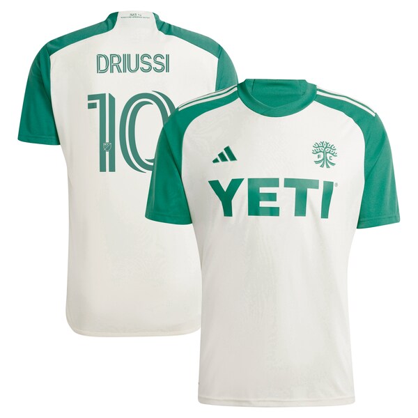Sebastián Driussi Austin FC adidas 2024 The Armadillo Kit Replica Player Jersey – Tan