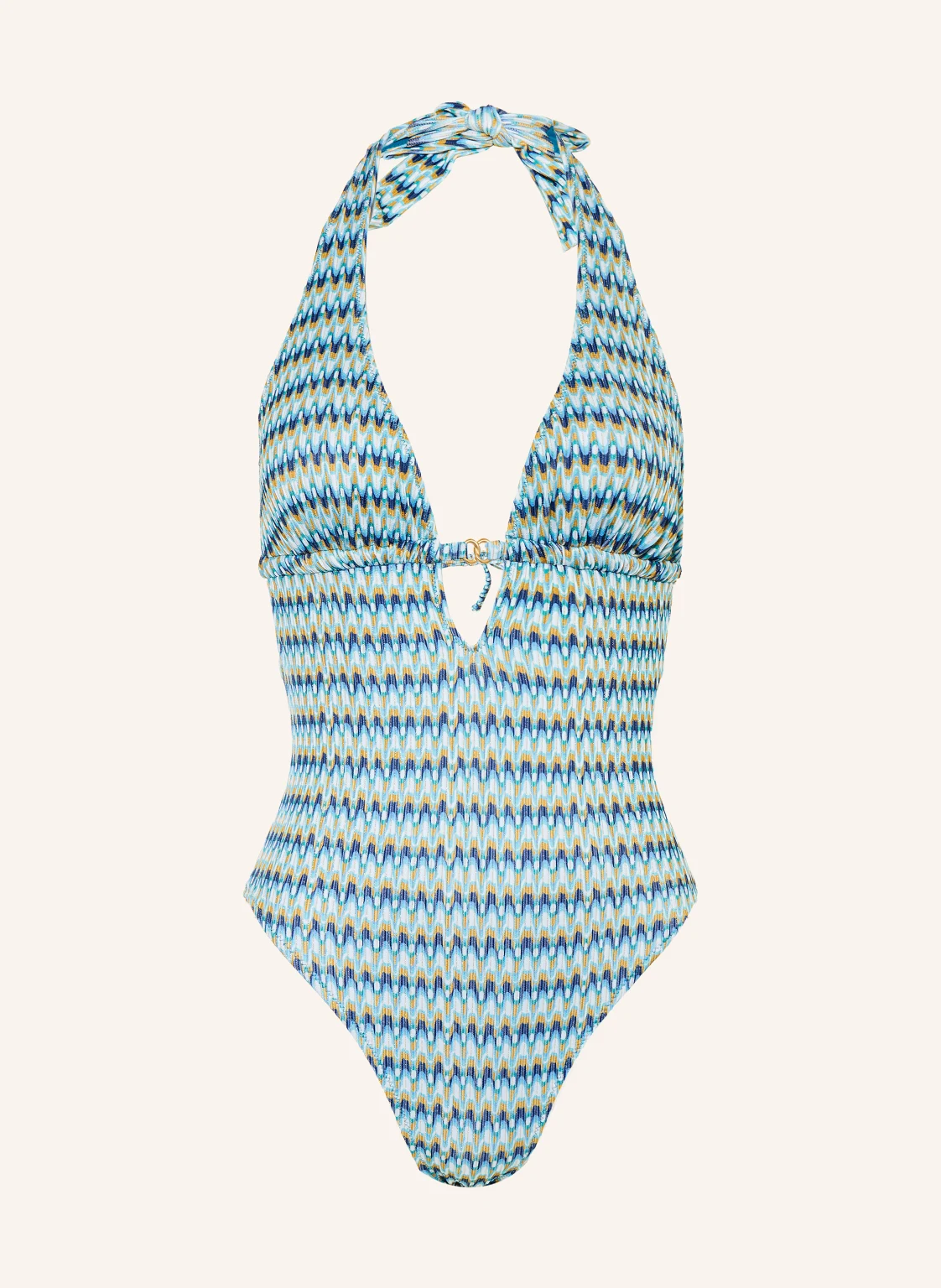 BANANA MOON COUTURE Neckholder-Badeanzug MIRAGE NEREA mit Glitzergarn
