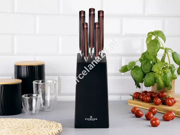 Komplet noży (5 el.) w bloku ZWIEGER - Klassiker