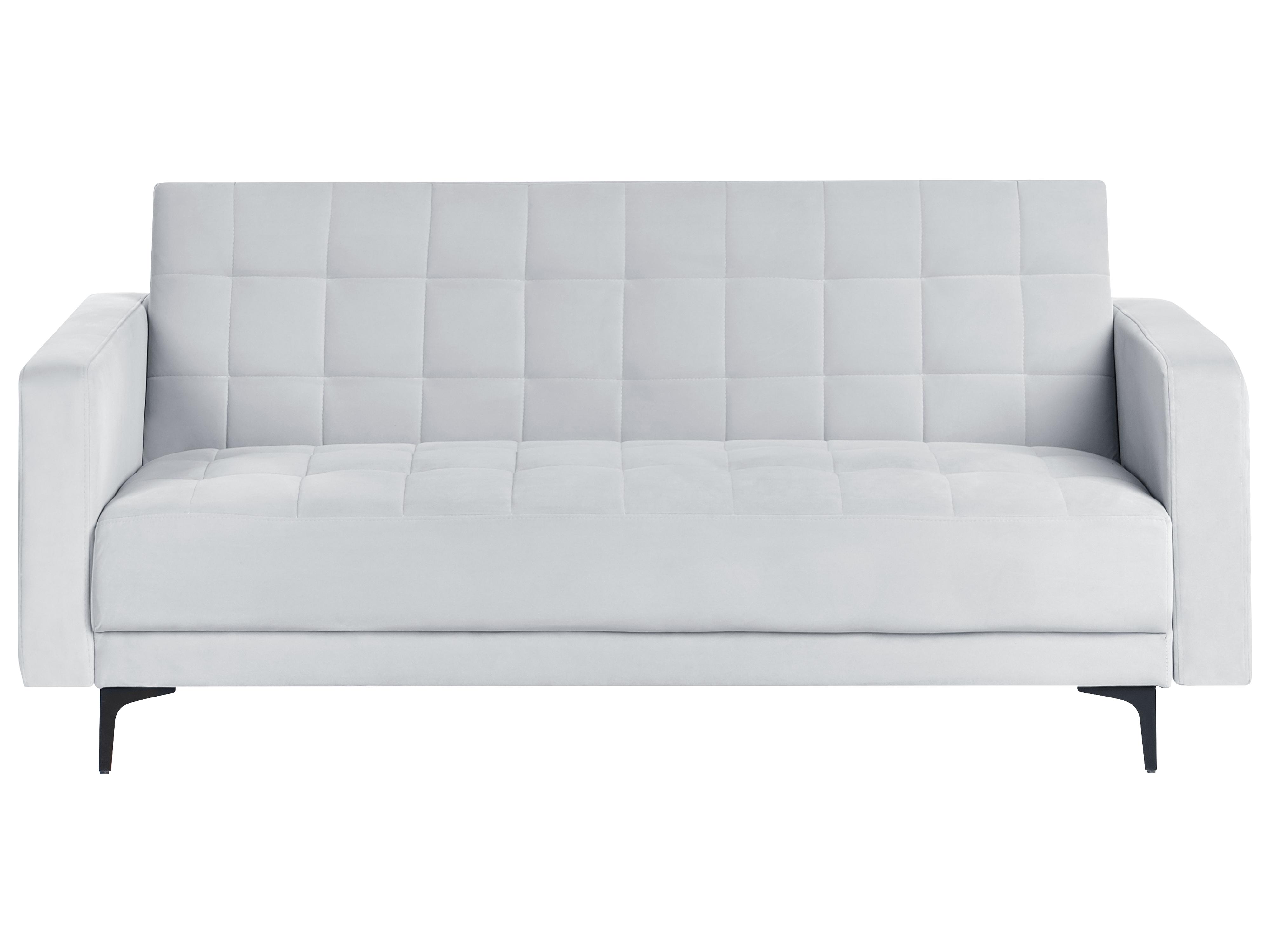 Armchair ABERDEEN Velvet Light Grey