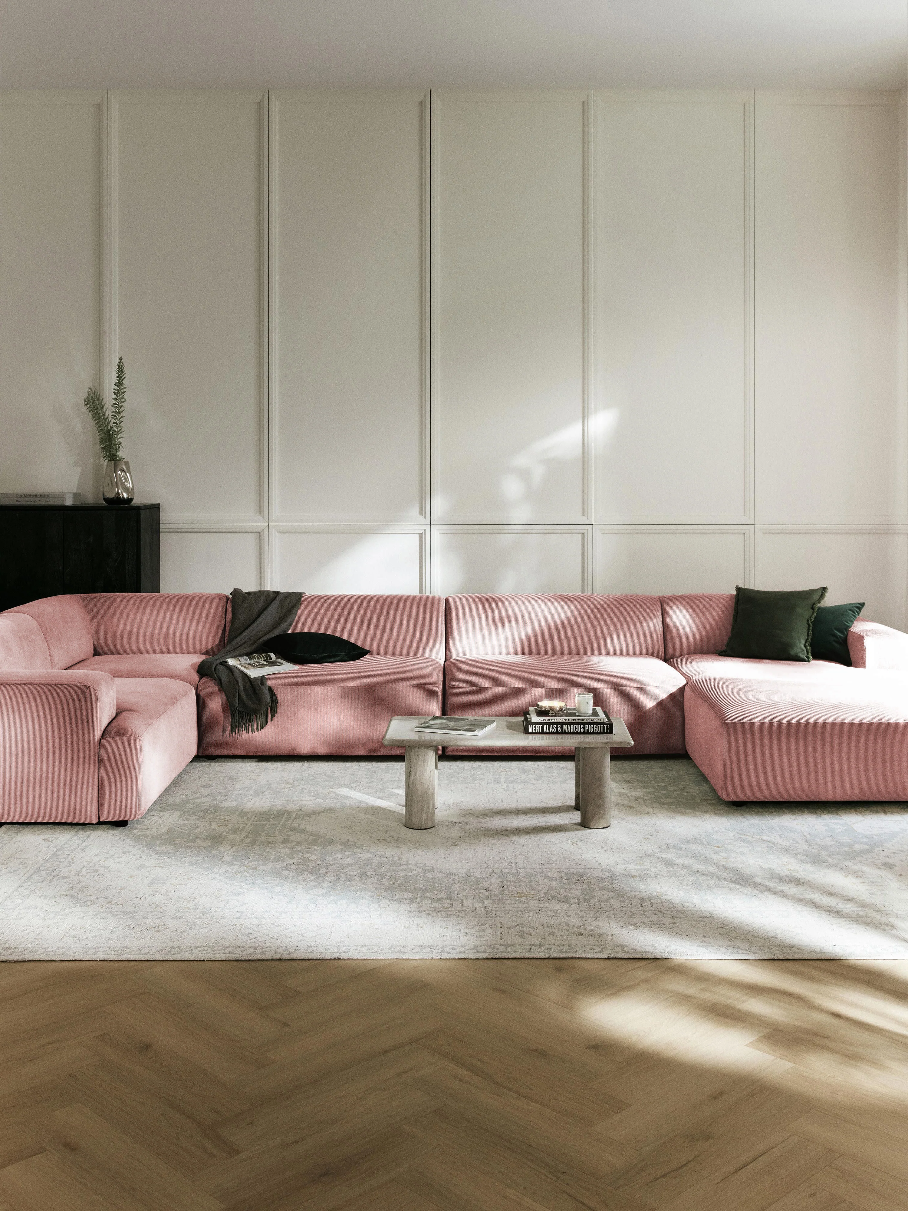 XL Cord-Sofa Melva