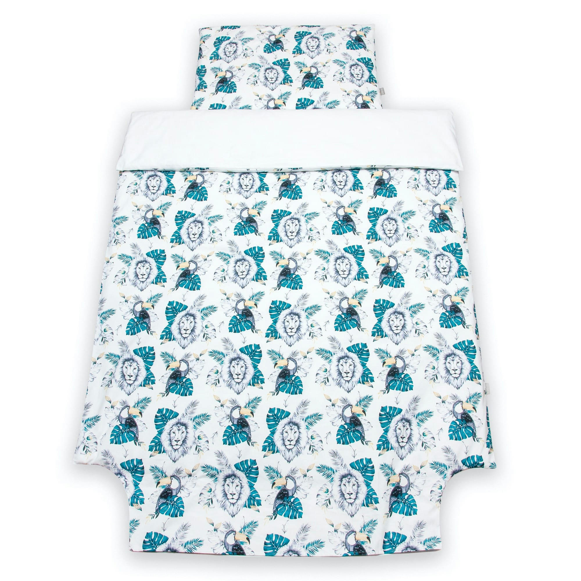 SAVANA - Couette et oreiller  bébé en coton - 100x135cm