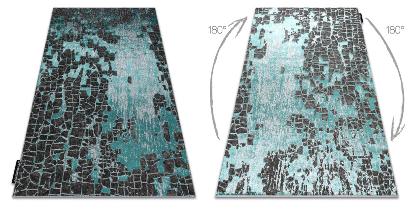 Dywan DE LUXE nowoczesny 2079 Vintage przecierany - 120x170 cm