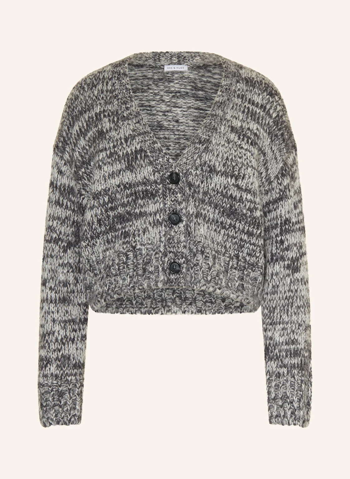 MRS & HUGS Strickjacke mit Alpaka