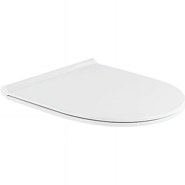 Abattant WC pour WC SANINDUSA Sanlife déclipsable slow close frein de chute blanc (non universel)