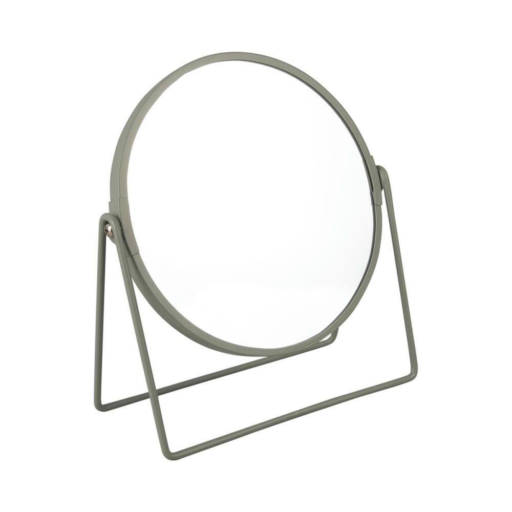 - Miroir de salle de bain bleu diam 19cm