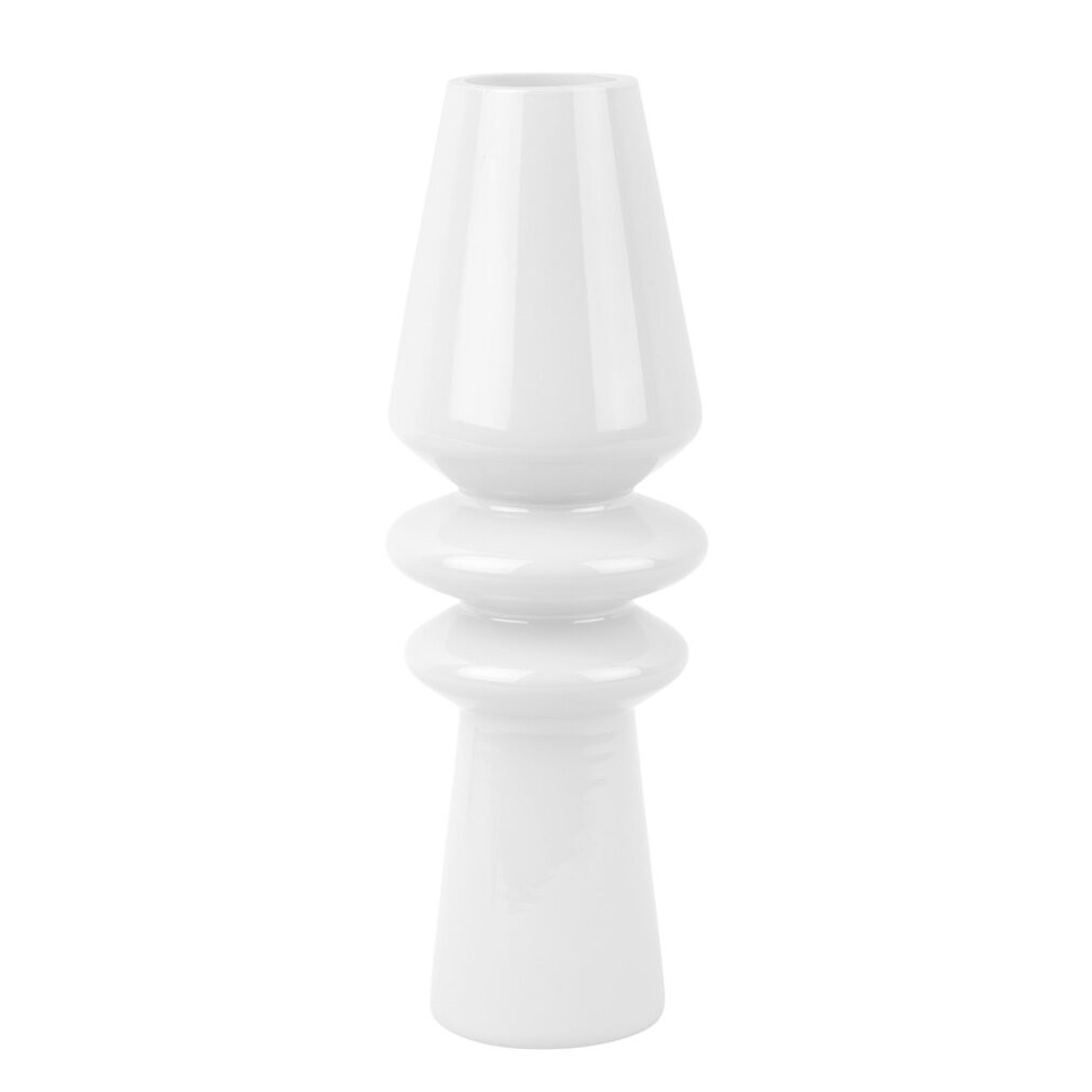 Szklany wazon ręcznie wykonany, CONE, Ø 9 cm
