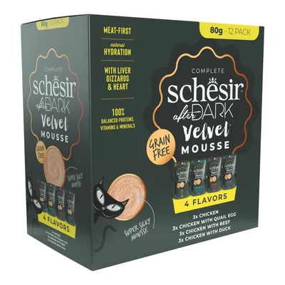 Schesir After Dark Velvet Mousse 12 x 80g