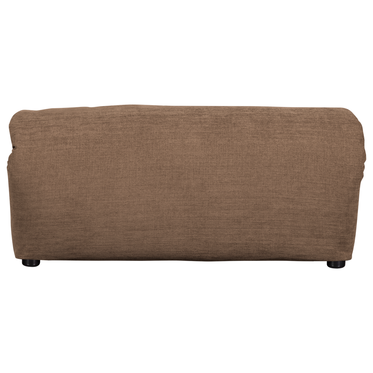 WOOOD hocker Baggy - Geweven Chenille - Bruin - 46x91x50