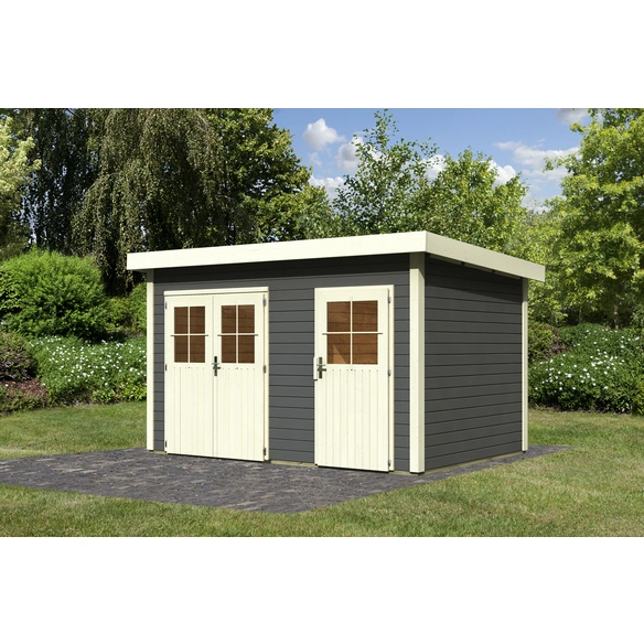 Gartenhaus »Tintrup«, Holz, BxHxT: 364 x 230 x 244 cm (Außenmaße inkl. Dachüberstand)