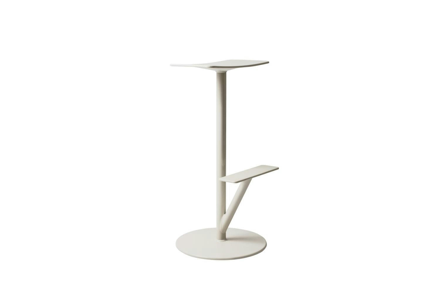 SEQUOIA - Tabouret de bar ivoire H66cm