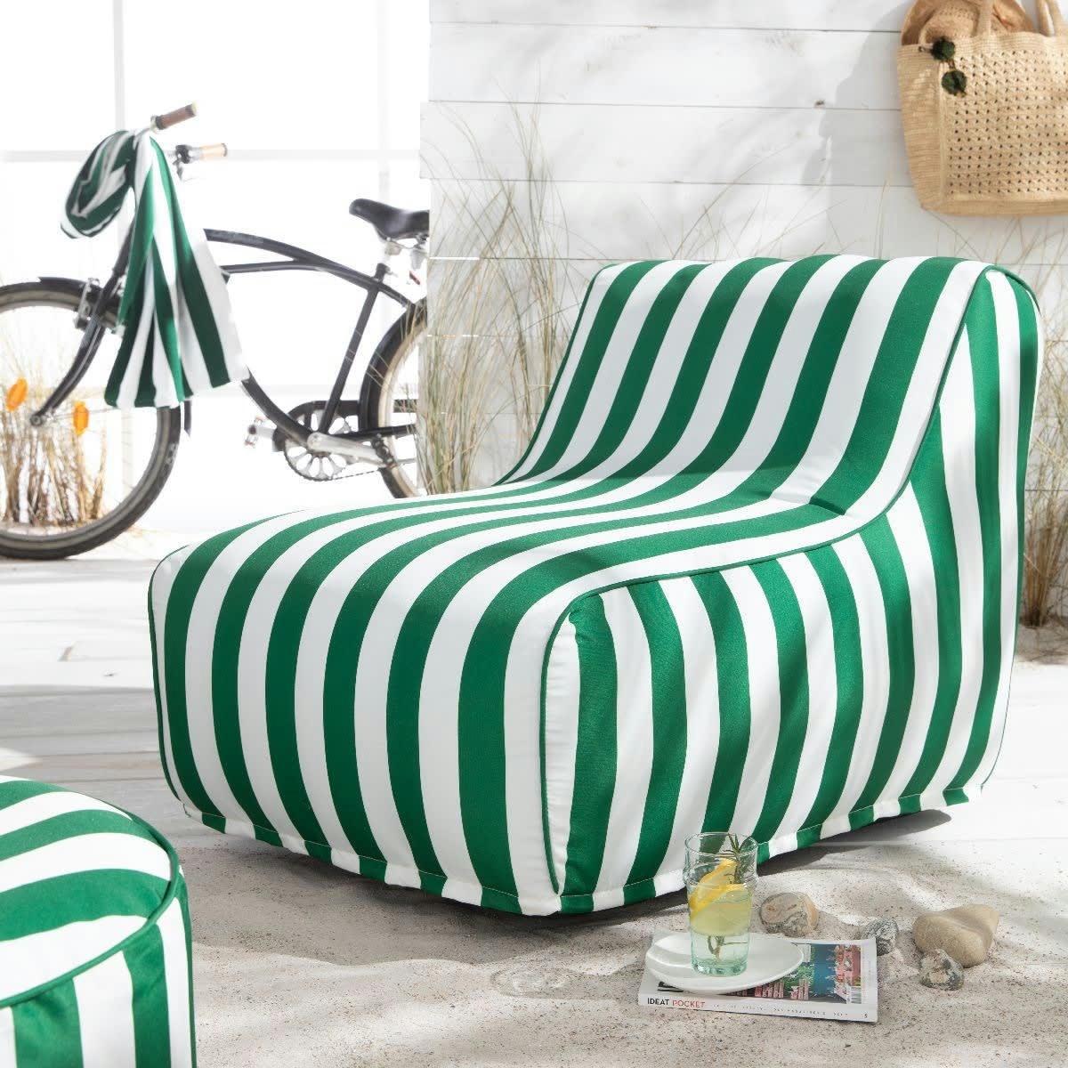- Fauteuil gonflable en Polyester Vert 90x600 cm