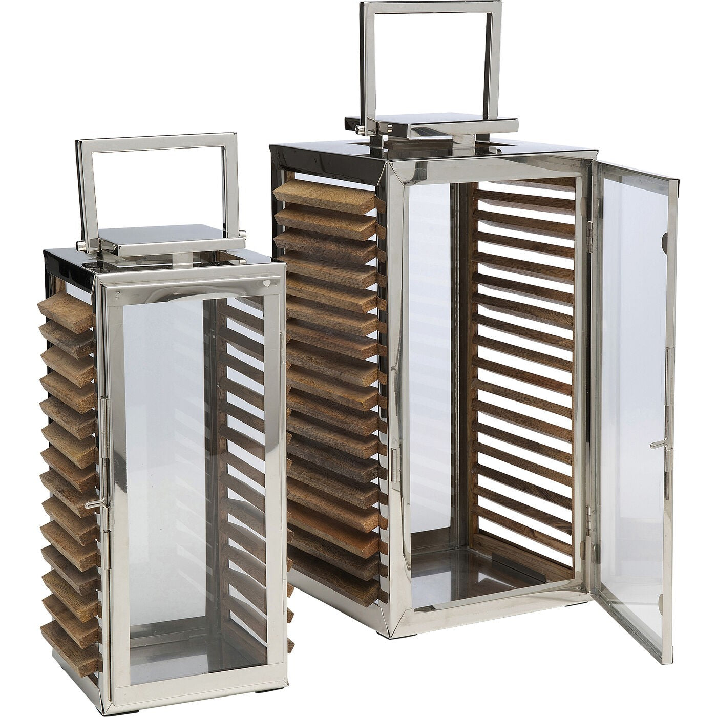 Kare Design Lantaarn Lamella (2/set)