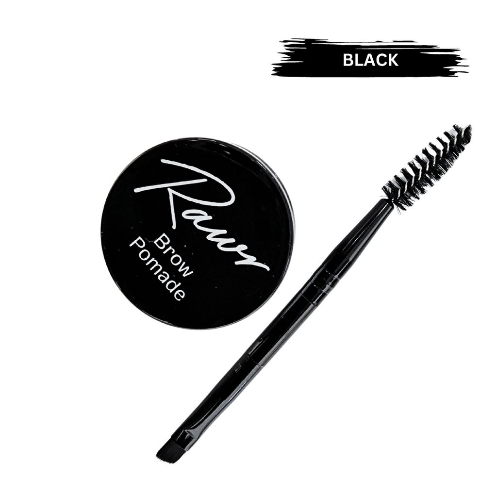 Rawr Beauty Pomade & Brush Black