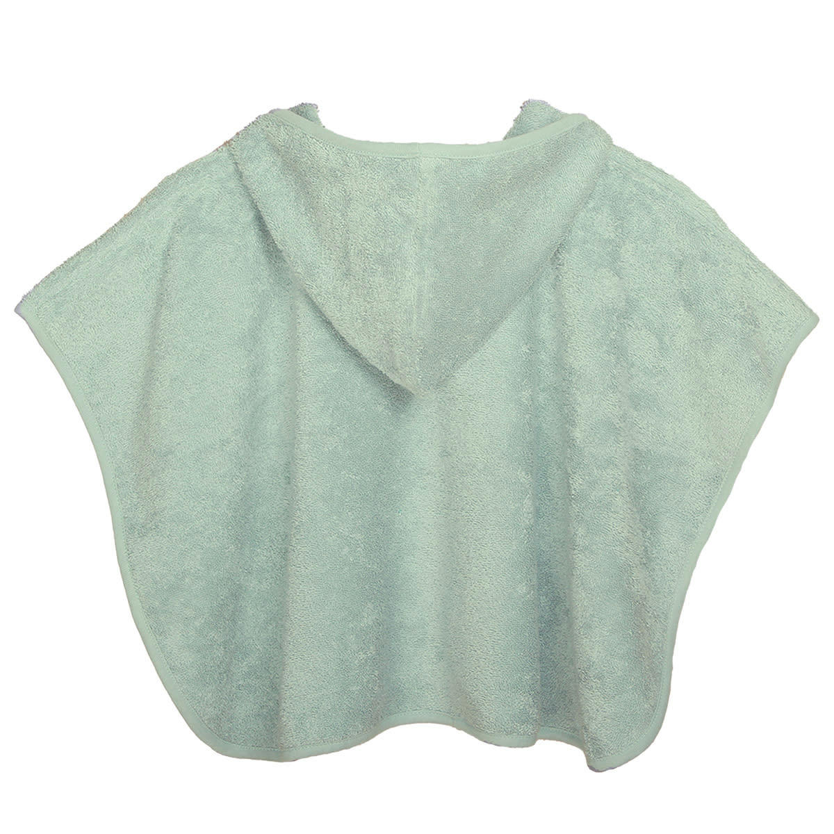 GAMME BIO UNIS - Poncho Eponge 0/24 mois Coton bio Aqua