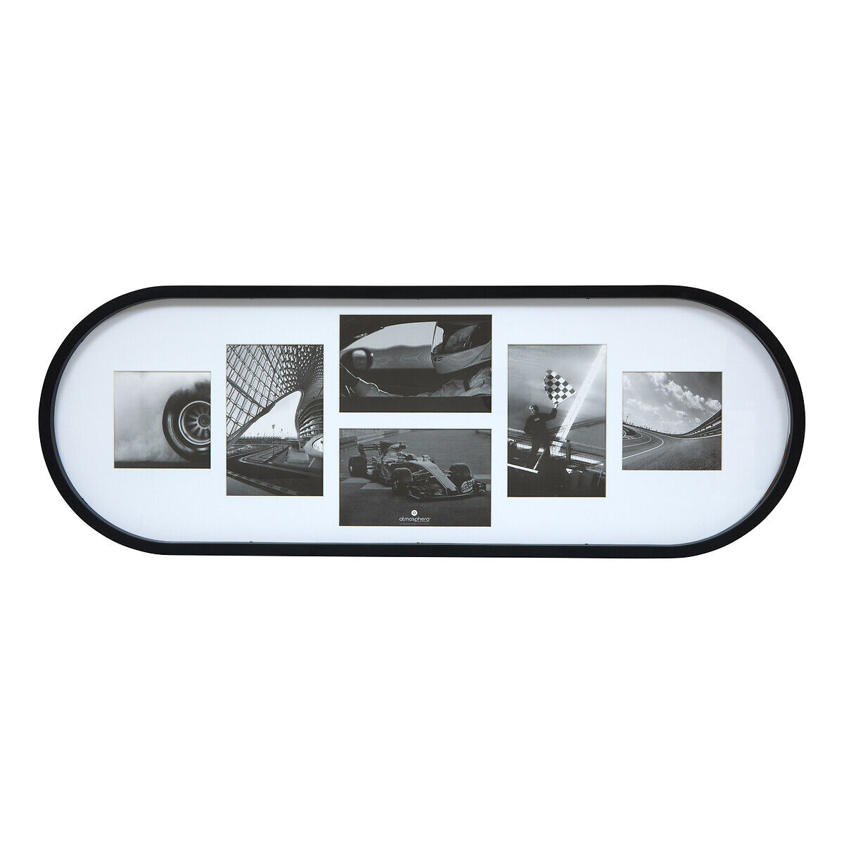 Multimoldura ALICE branco para 6 fotografias 25x70cm