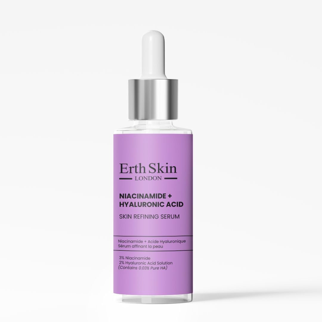 Erth Skin London Niacinamide Hyaluronic Acid Refining Serum 30ml
