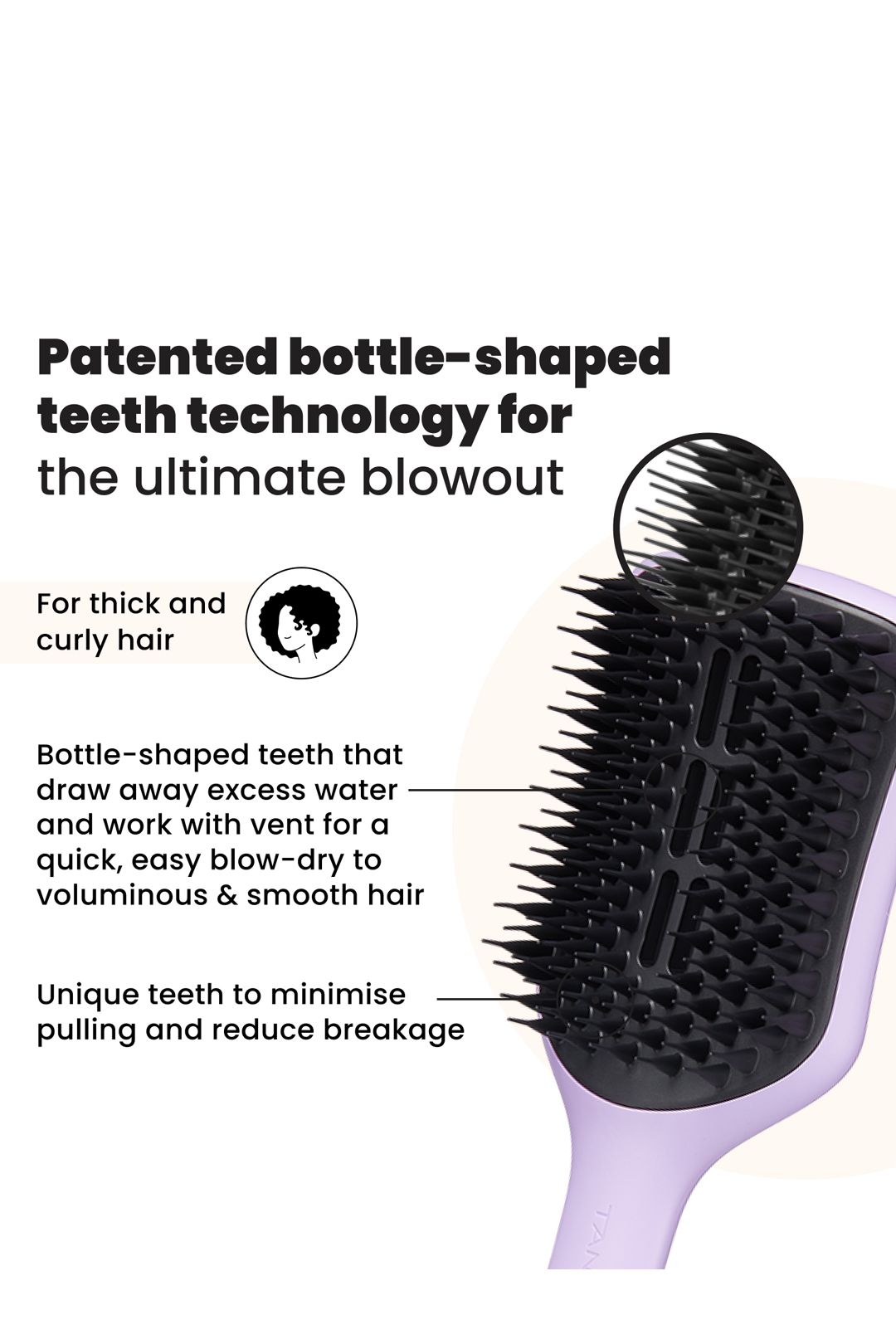 Tangle Teezer Easy Dry & Go Large - Lilac Cloud