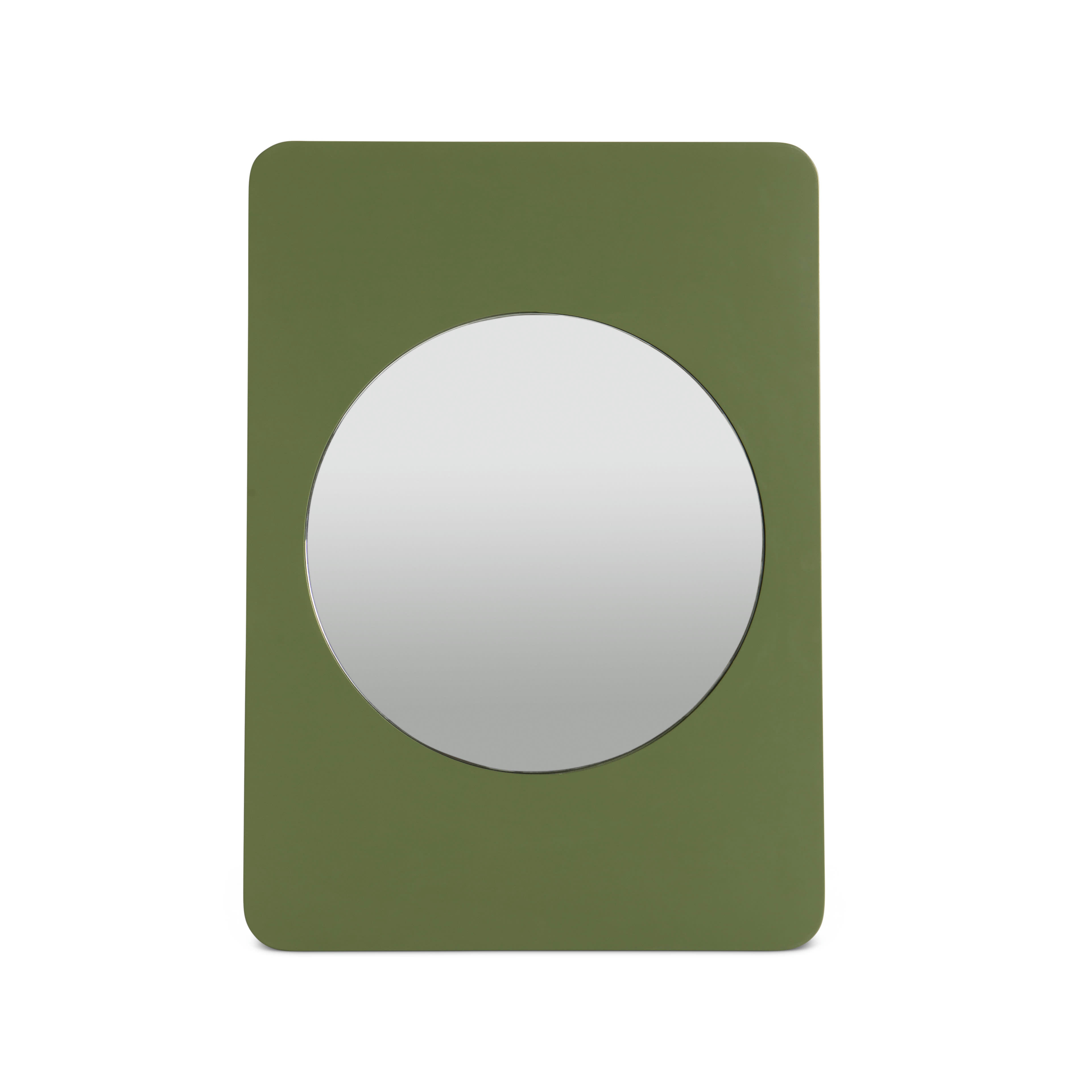 MILOS - Miroir en MDF 70x50cm Vert