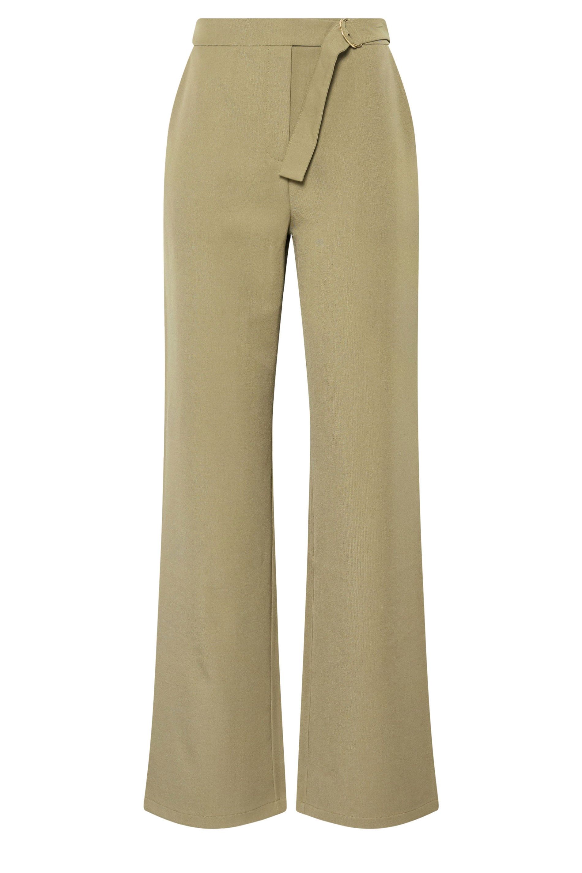 Long Tall Sally Tall Tab Detail Wide Leg Trousers