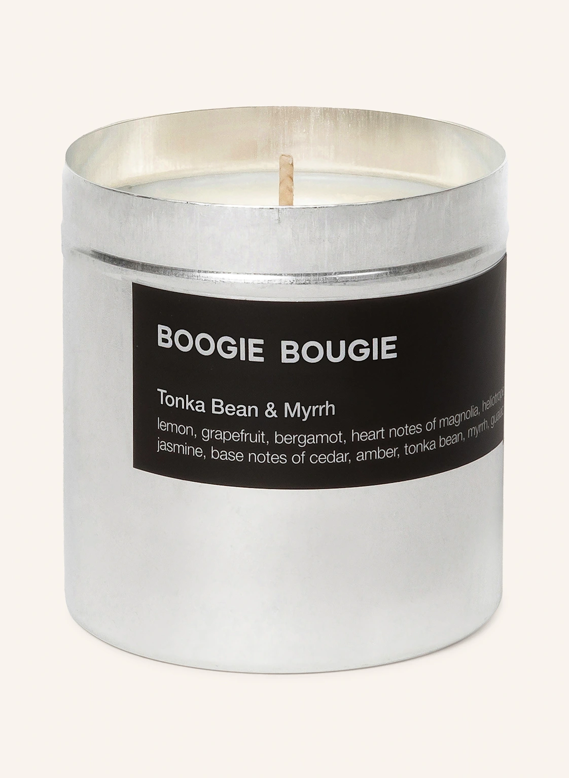 BOOGIE BOUGIE Duftkerze TONKA BEAN & MYRRH