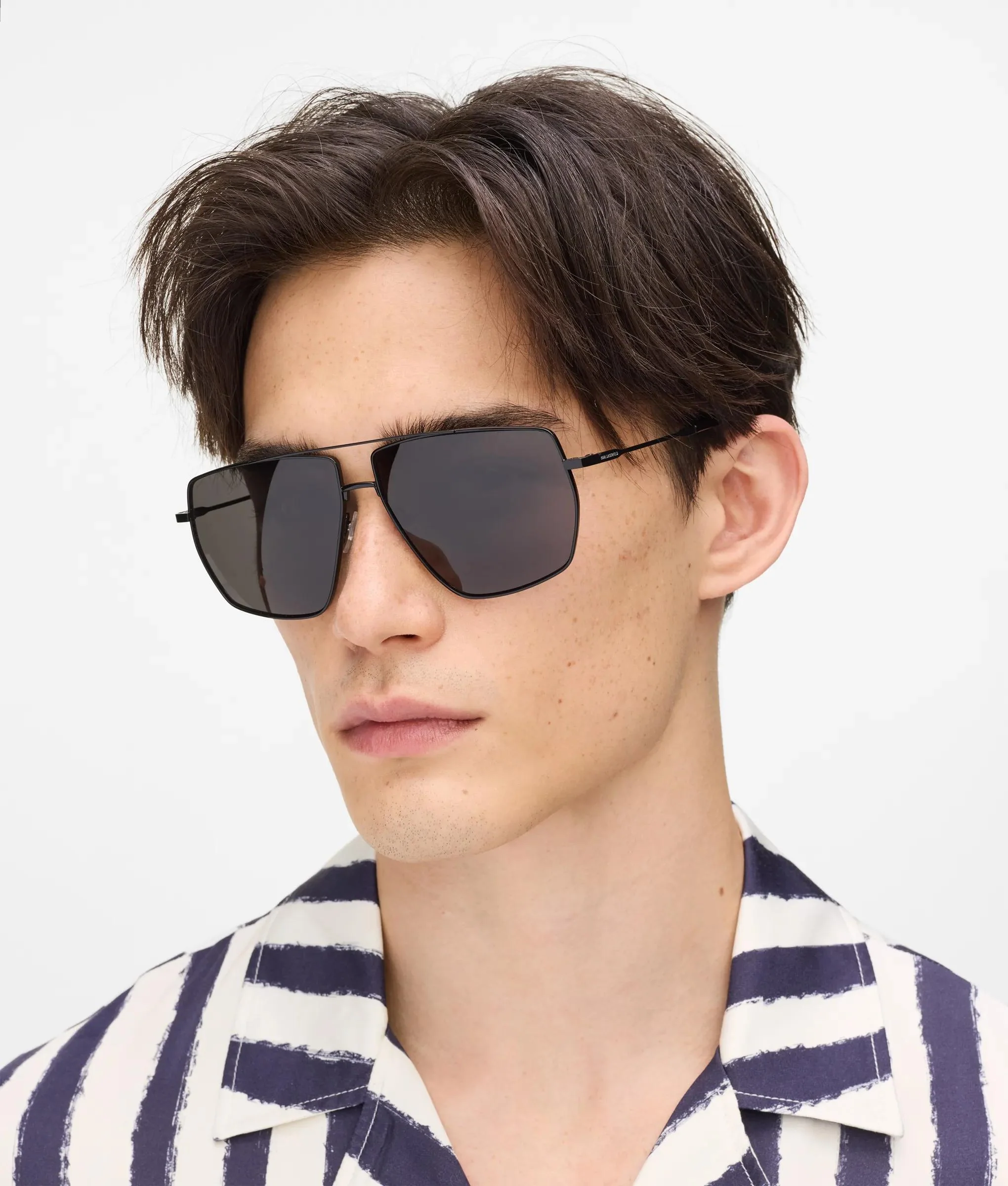 Lunettes de soleil rectangulaires