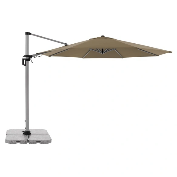 Beschwerplatte, für Sonnenschirme, anthrazit, Länge: 50 cm