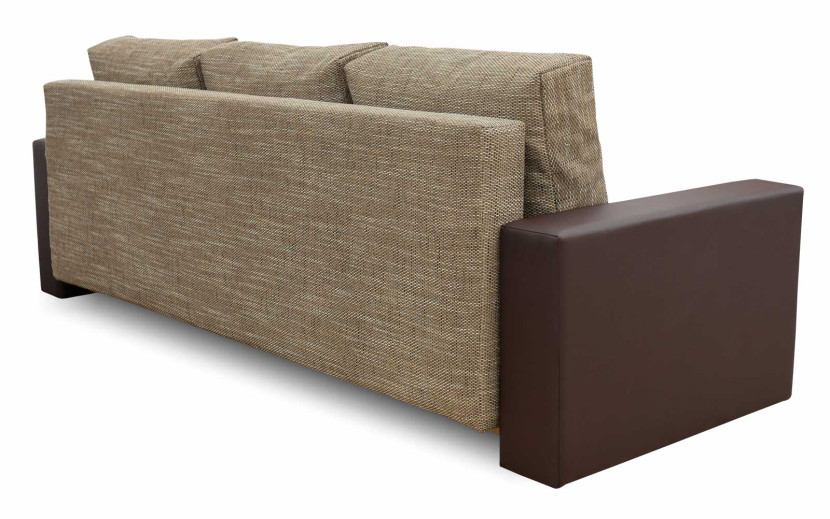 Sofa z funkcją spania Klass Czarny/Srebrny